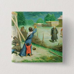 Badge Carré 5 Cm Collection moyenne, 1891