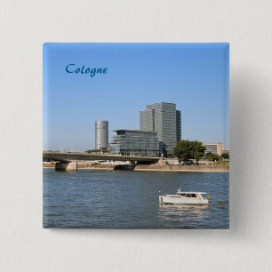 Badge Carré 5 Cm Cologne