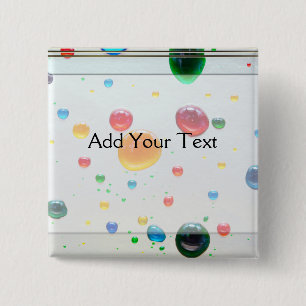 Badge Carré 5 Cm Colorez mes baisses lumineuses de peinture du