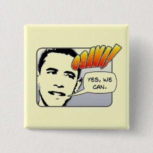 Badge Carré 5 Cm comic1