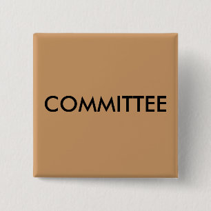 BADGE CARRÉ 5 CM COMITÉ
