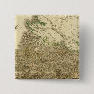 Badge Carré 5 Cm Composé Ross, Cromarty Shires
