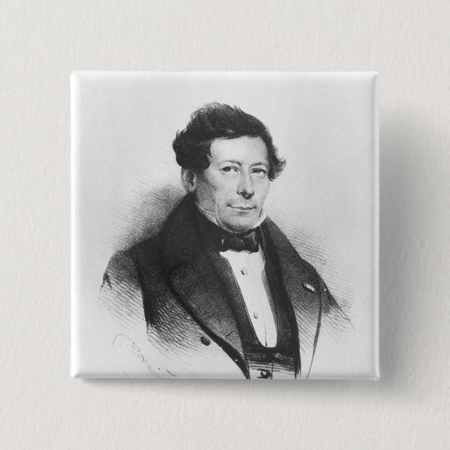 Badge Carré 5 Cm Compte Felix de Merode 1837 (Devant)