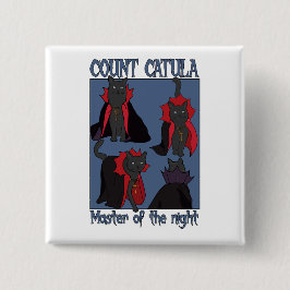 Badge Carré 5 Cm Comte Catula Maître de la Nuit