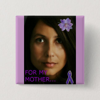 BADGE CARRÉ 5 CM CONSCIENCE DE VIOLENCE FAMILIALE