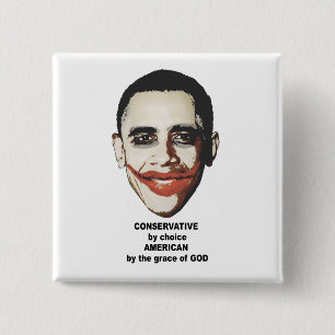 Badge Carré 5 Cm Conservateur par choix