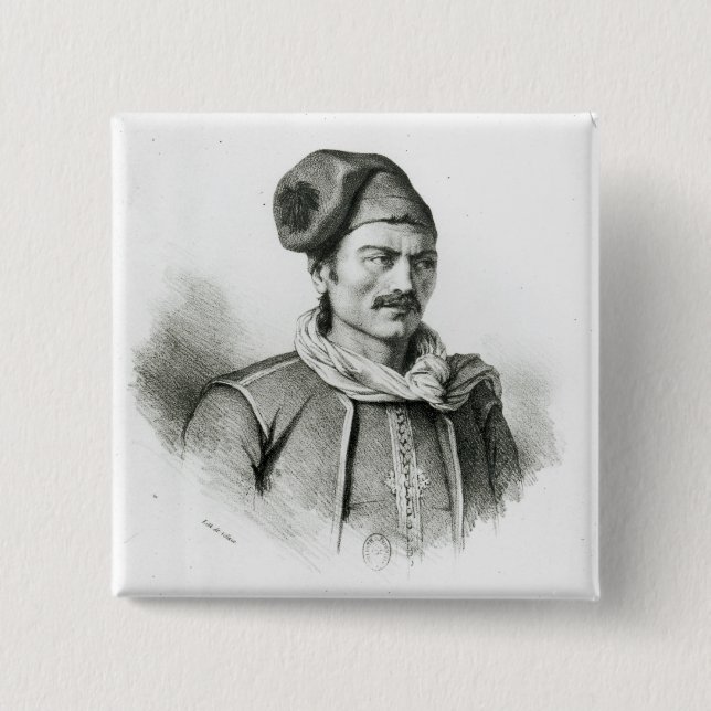 Badge Carré 5 Cm Constantine Kanaris (Devant)
