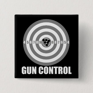 Badge Carré 5 Cm contrôle des armes de boudine