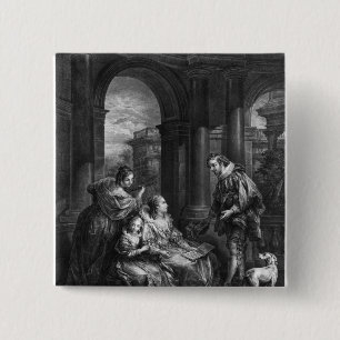 Badge Carré 5 Cm Conversation espagnole