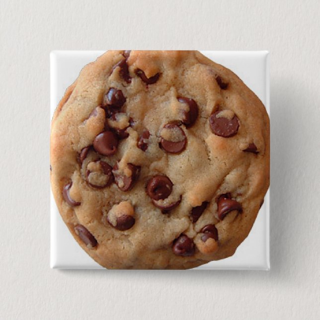 Badge Carré 5 Cm Cookie (Devant)