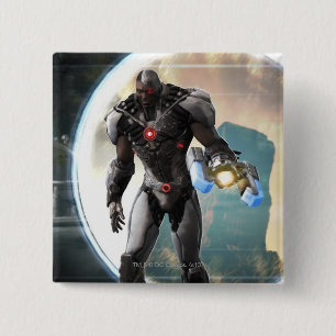Badge Carré 5 Cm Copie d'écran : Cyborg 2