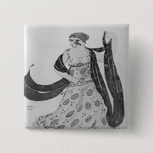 Badge Carré 5 Cm Costumez la conception pour "Cléopâtre", 1910
