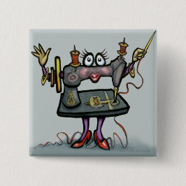 Badge Carré 5 Cm Couture