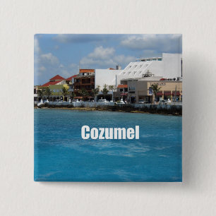 Badge Carré 5 Cm Cozumel