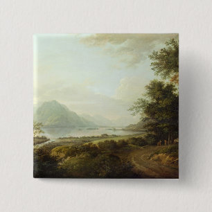Badge Carré 5 Cm Crainte de loch, Argyllshire, c.1780-1800 (huile