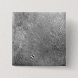 Badge Carré 5 Cm Cratère de Kepler sur la surface de Mars