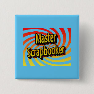 Badge Carré 5 Cm Créateur de scrapbook Cropper