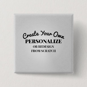 Badge Carré 5 Cm Créer votre propre - Personnaliser