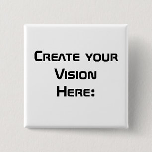 Badge Carré 5 Cm Créer votre vision