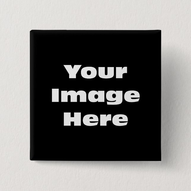 Badge Carré 5 Cm Créez votre propre modèle de cadeau (Devant)