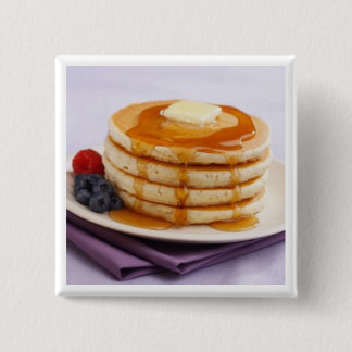 Badge Carré 5 Cm crêpes