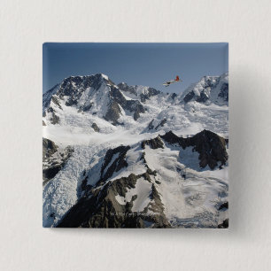Badge Carré 5 Cm Cuisinier de Mt, Nouvelle Zélande