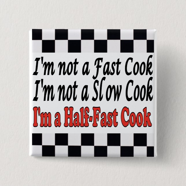 Badge Carré 5 Cm Cuisson demi-rapide (Devant)