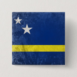 Badge Carré 5 Cm Curaçao