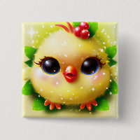 Cute Kawaii Jaune bébé poussin