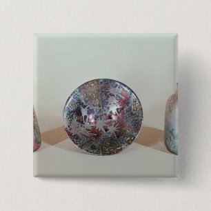 Badge Carré 5 Cm Cuvette et vases, c.1890