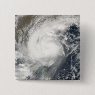 Badge Carré 5 Cm Cyclone tropical Laila