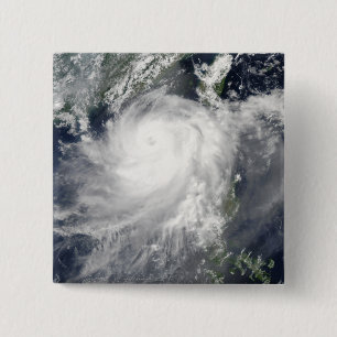 Badge Carré 5 Cm Cyclone tropical Linfa