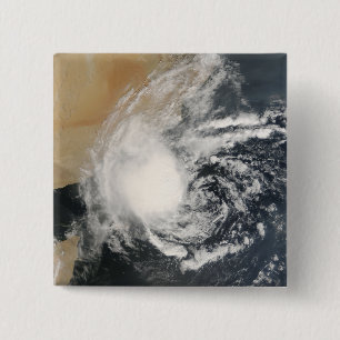 Badge Carré 5 Cm Cyclone tropical sans nom