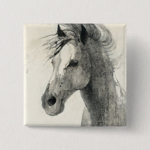 Badge Carré 5 Cm Dans le vent II
