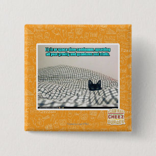 Badge Carré 5 Cm Dans notre Continuum de temps spatial