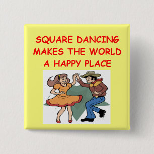 Badge Carré 5 Cm danse carrée