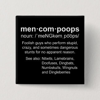 Badge Carré 5 Cm définition des méncompoops