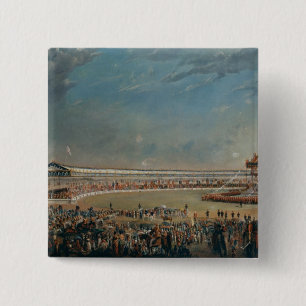 Badge Carré 5 Cm Delhi Durbar