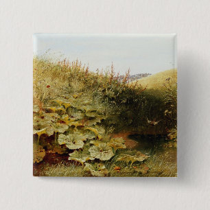 Badge Carré 5 Cm Dell tranquille