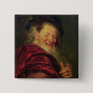 Badge Carré 5 Cm Democritus 1692
