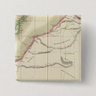 Badge Carré 5 Cm Désert du Sahara, Afrique 6
