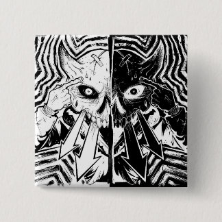 Badge Carré 5 Cm DesktopTelepathy