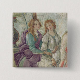 Badge Carré 5 Cm Détail de Vénus et des grâces