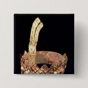 Badge Carré 5 Cm Diadème, Chimu