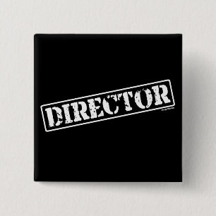 Badge Carré 5 Cm Directeur Stamp