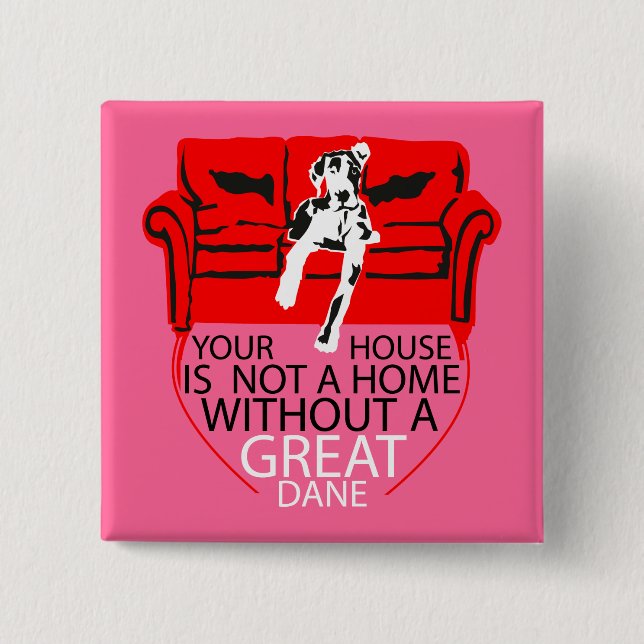 Badge Carré 5 Cm Doge Kühlschrankmagnet (Devant)
