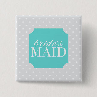 Badge Carré 5 Cm domestique de jeunes mariées