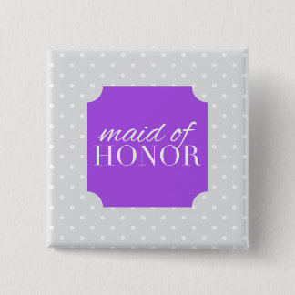 Badge Carré 5 Cm domestique d'honneur