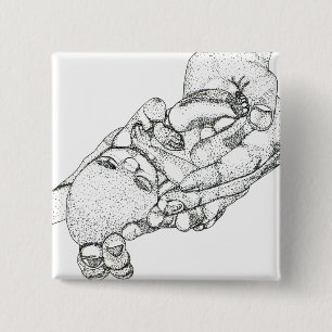 Badge Carré 5 Cm Donnez-moi un choix en me donnant la vie