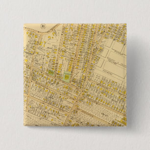 Badge Carré 5 Cm Dorchester, Massachusetts